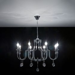 Citilux Рига CL437181 Люстра подвесная Хром