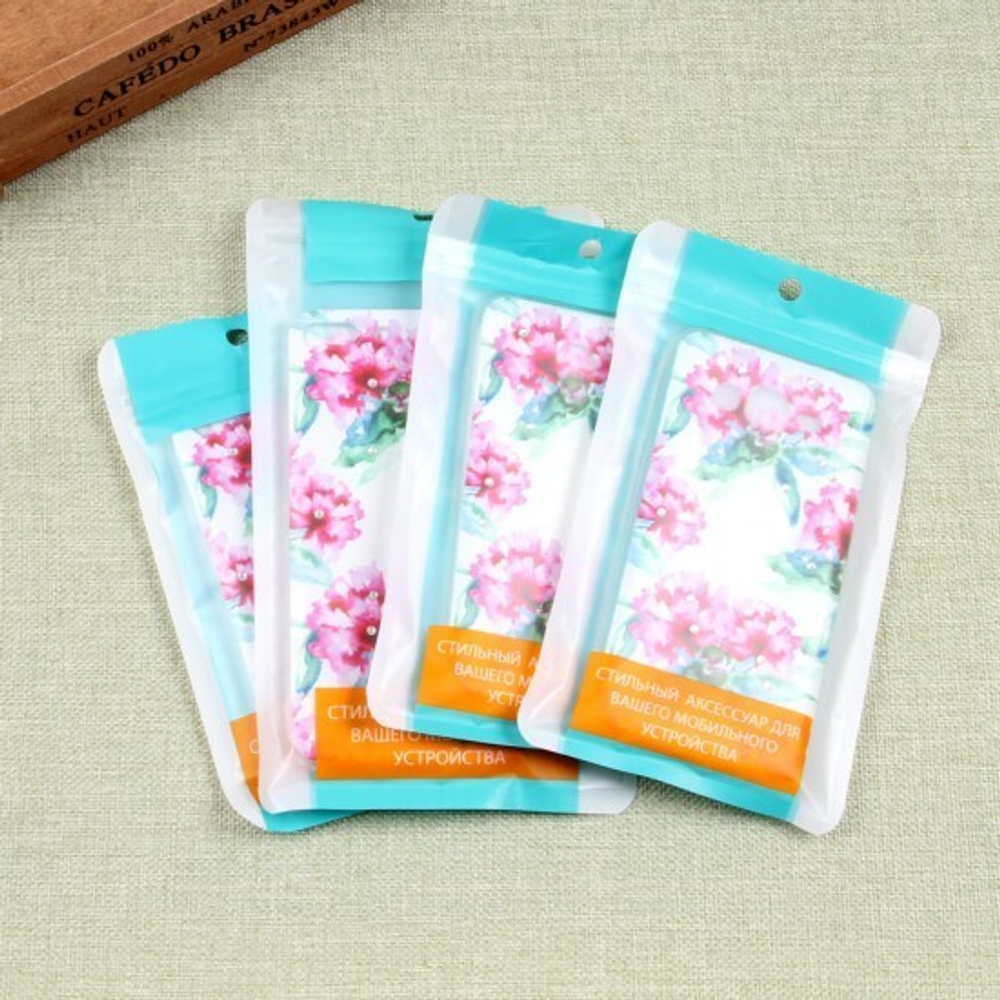 Силиконовый чехол с цветами для Samsung Galaxy A7 (2017), 009609