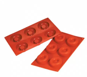 Форма силиконовая P.L. Proff Cuisine "Саварин" 28 ячеек d 30 мм, h 13 мм (30*17,5 см)