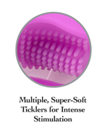 Вакуумная помпа для вагины Perfect Touch Vibrating Pump (Цвет: фиолетовый)