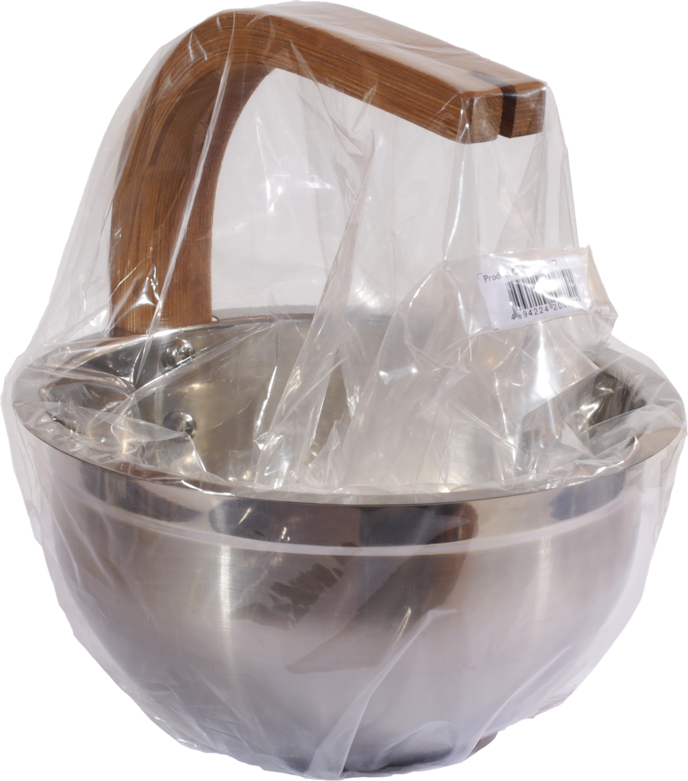 SAWO Ведро стальное 3л., ручка изогнутая кедр, 343-MD