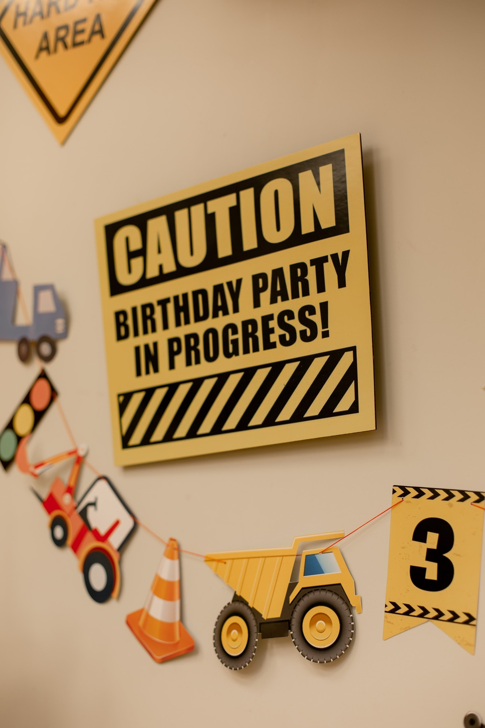 Construction Party for boy
