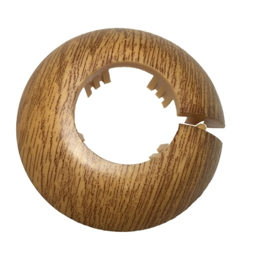 Розетта для труб 28мм "ИД" Дуб коньячный (3/4")