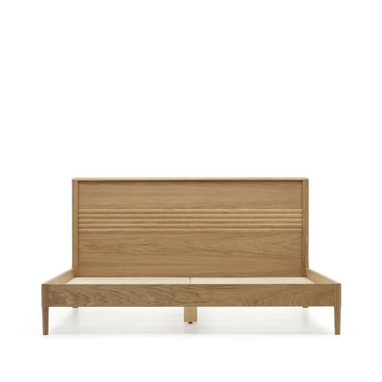 Lenon Кровать из шпона дуба для матраса 160 x 200 см