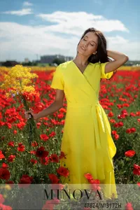 Платье 3172Н-Желтый Minova