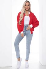 Бомбер "Городской вайб" (красный) Б8642 LT Collection