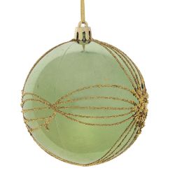 GAEM Набор из 12шт Украшение новогоднее "Шар", D 8 см, L35 W27 H8,5 см