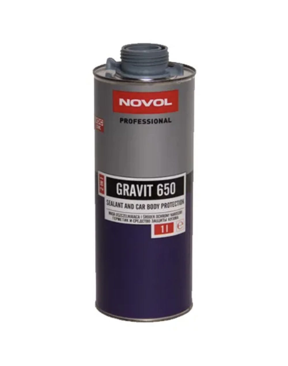 NOVOL GRAVIT 650 HS Антигравий - Герметик (1л) серый
