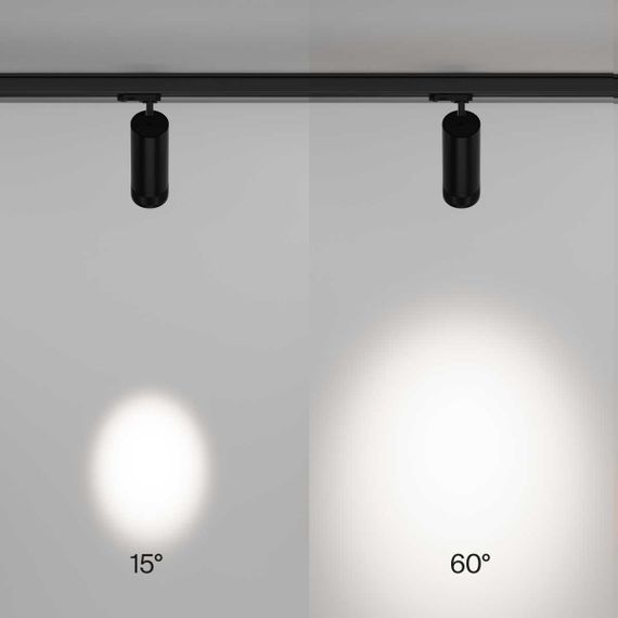 Трековый светодиодный светильник Maytoni Technical Focus Zoom TR198-3-20W4K-Z-B