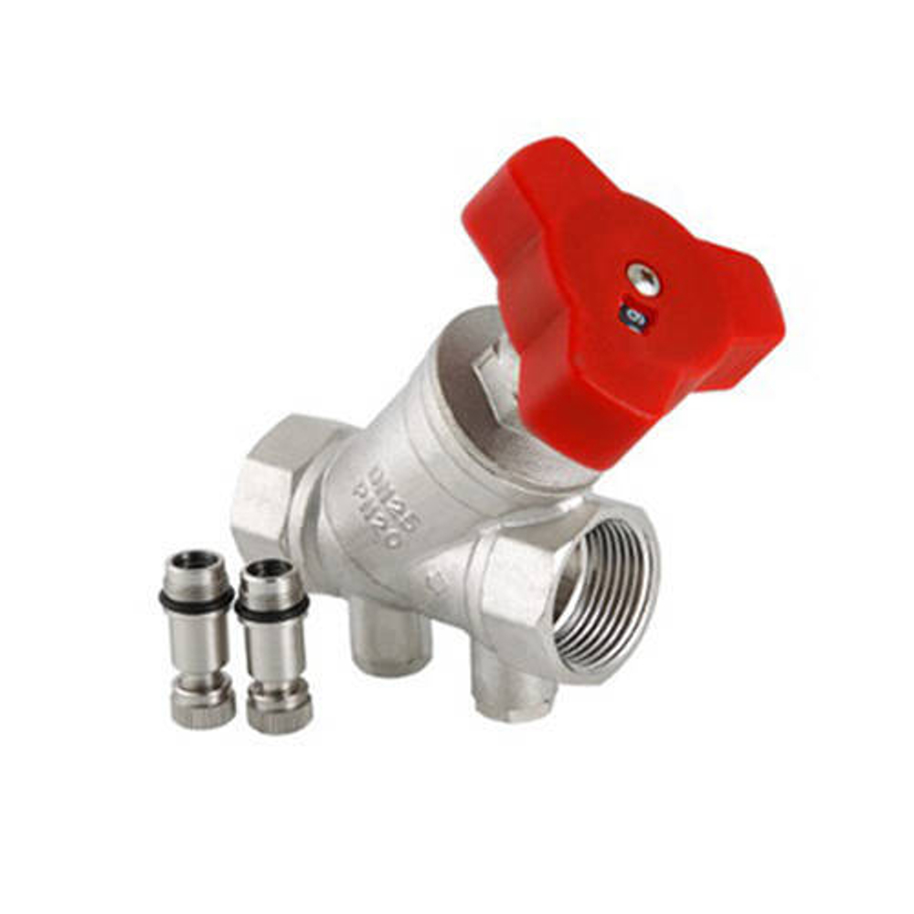 Клапан балансировочный VALTEC VT.054.N - 3/4* (ВР/ВР, PN16, Tmax 110°C, Kv 4,68 м³/ч)
