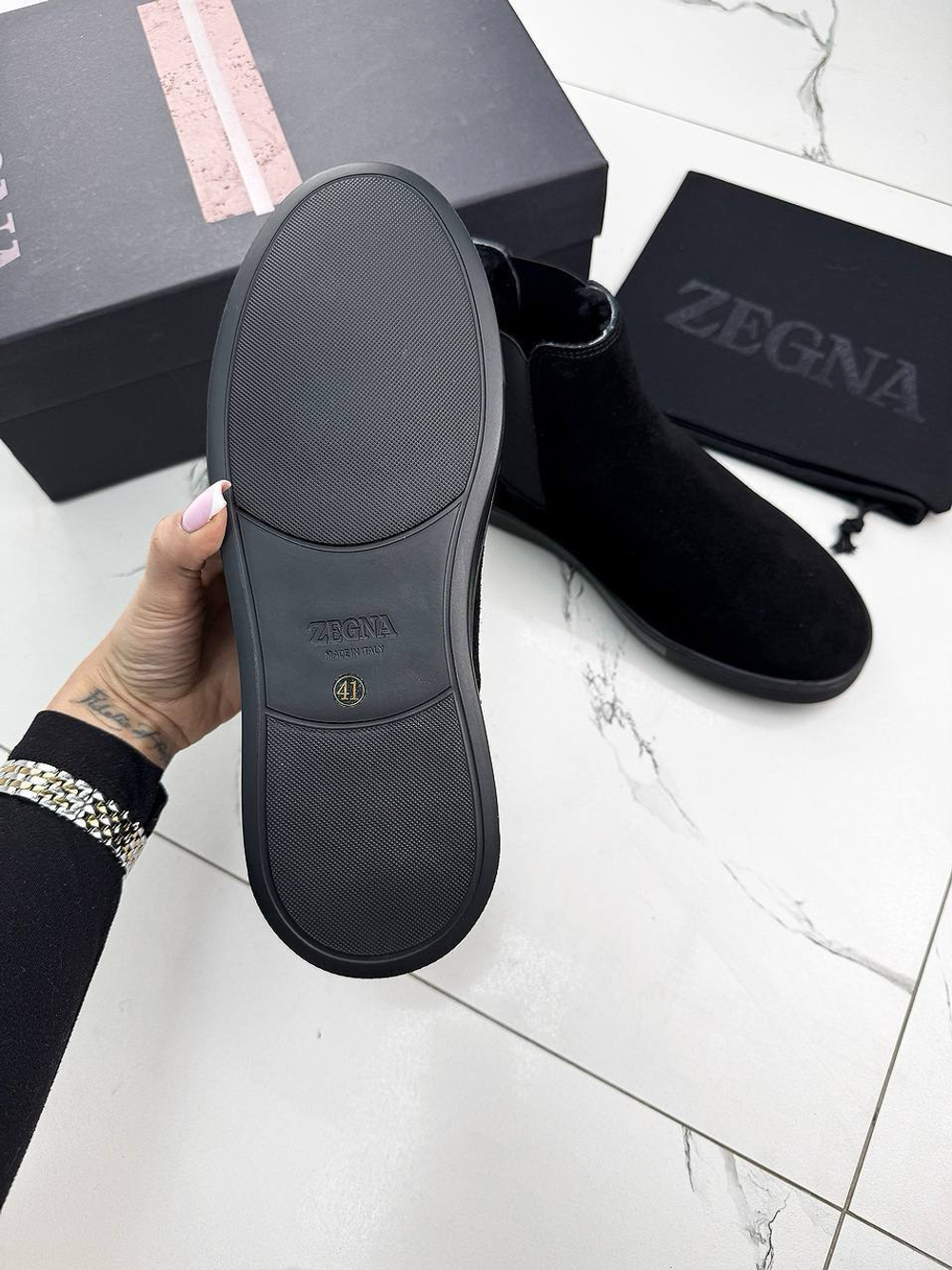 Ботинки Zegna, арт. 469650057