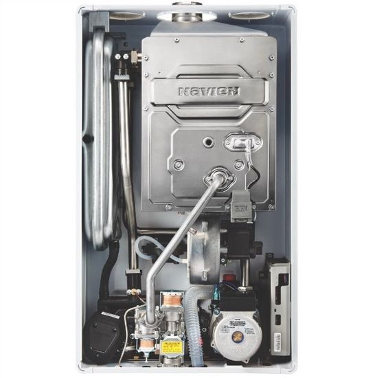 Котёл газовый Navien Deluxe S 35K (двухконтурный - турбированный - настенный)