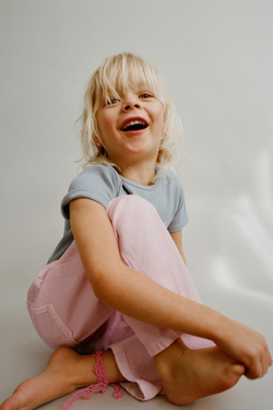 ZARA БРЮКИ BALLOON ИЗ ТВИЛА, РОЗОВЫЙ