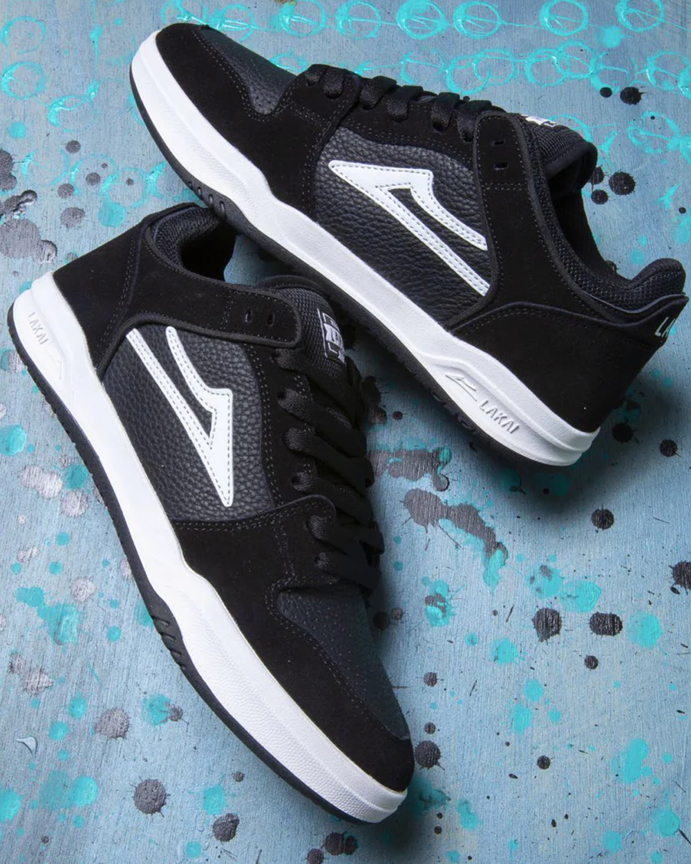 Кеды Lakai Telford Low: Black Suede (EG)