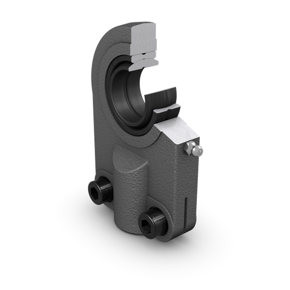 Наконечник штока, требует техобслуживания, с внутренней резьбой и зажимными винтами SIJ 50 ES