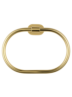 Кольцо для полотенец WONZON & WOGHAND FIRST, Глянцевое золото (WW-8423-LG)