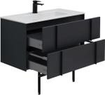 Тумба с раковиной Allen Brau Reality 1.32006.AM 90 anthracite matt