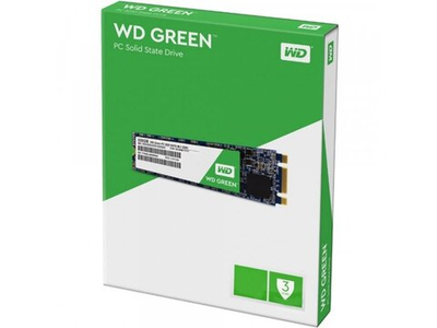 SSD накопитель Western Digital WD Green 480ГБ, M.2 2280, SATA III, [WDS480G2G0B]