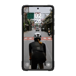 Защитный прозрачный чехол MagSafe с подставкой UAG Plasma XTE 360 для Samsung Galaxy S26 Ultra Полупрозрачный композитный гибридный чехол со встроенной вращаемой подставкой-держателем и высоким уровнем защиты при падении