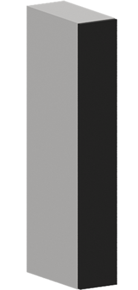 Кухня Модуль ШВБ 159М Вотан / Черный матовый