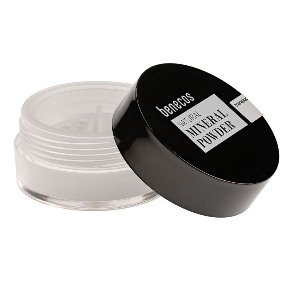 Натуральная минеральная пудра Benecos, полупрозрачная, 6 гр