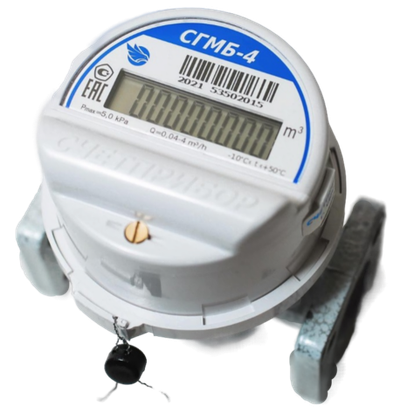 Счетчик газа Счетприбор СГМБ-4 20Ф с фланцевым соединением