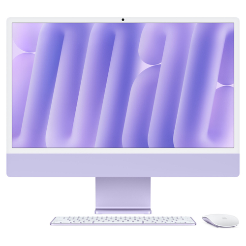 Apple iMac 24" M4 CPU 10-Core, GPU 10-Core, 16GB, 256GB, 2024 Purple
