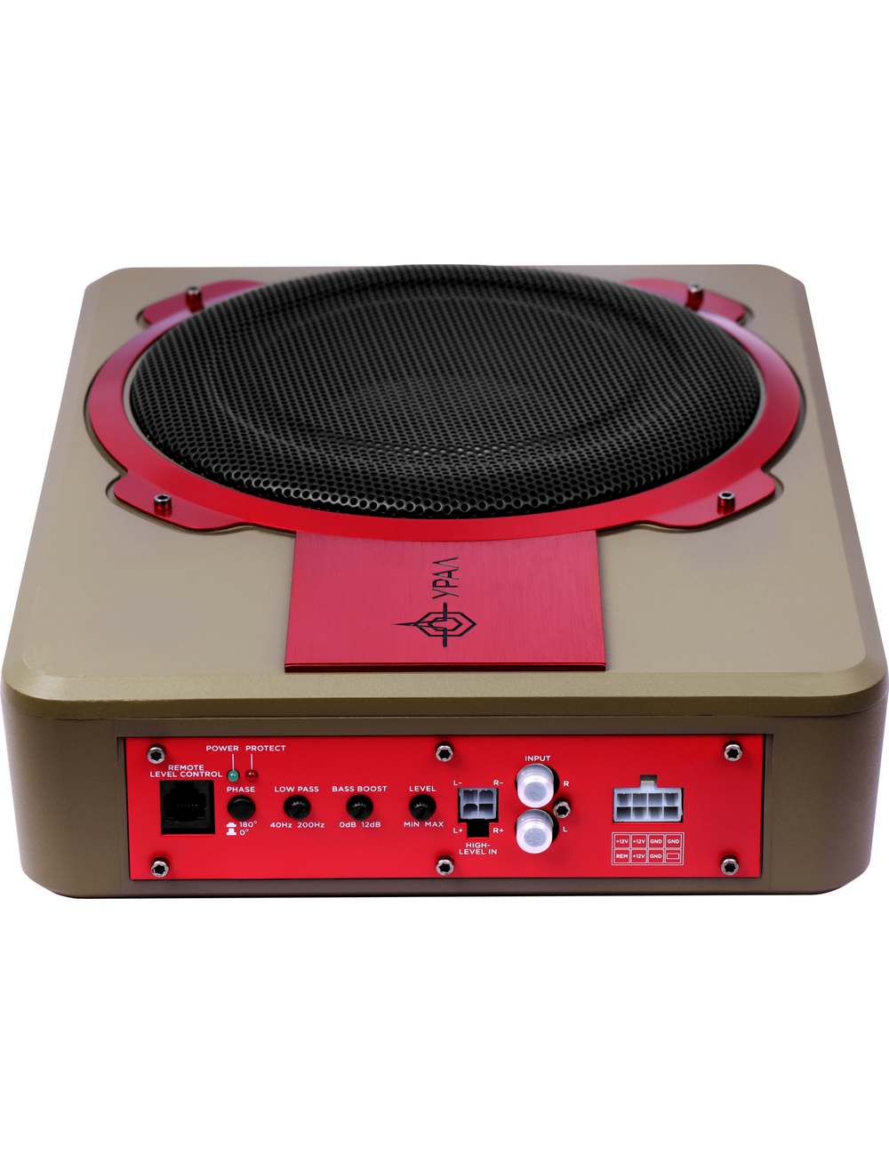 Автосабвуфер УРАЛ ПМН-2 "Черная вдова" Активный,компактный