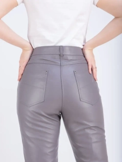 Брюки кожаные женские, джеггинсы женские