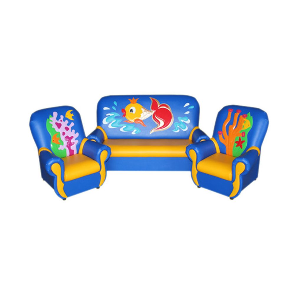 Комплект мягкой игровой мебели «Сказка люкс» Волшебная рыбка