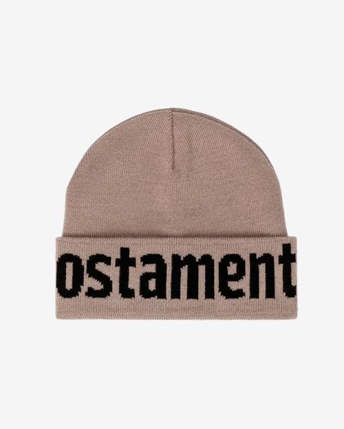 Шапка Postaments Basic капучино