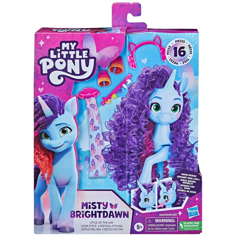 My Little Pony - пони Мисти Брайтдоун с укладкой волос F6454 / артикул   F6454  / GTIN 5010996104557