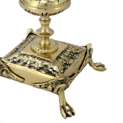 Bello De Bronze Каминные часы с канделябрами "Арте Нова"