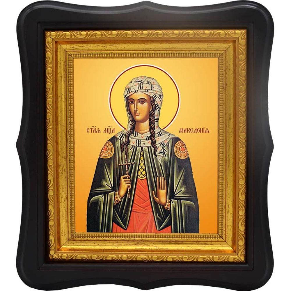 Македония Смирнская мученица. Икона на холсте.