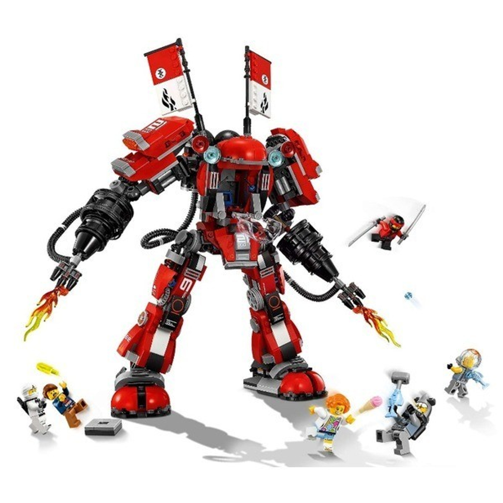 LEGO Ninjago Movie: Огненный робот Кая 70615 — Fire Mech — Лего Ниндзяго фильм