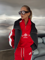 Пальто из шерсти в комплекте с жилетом