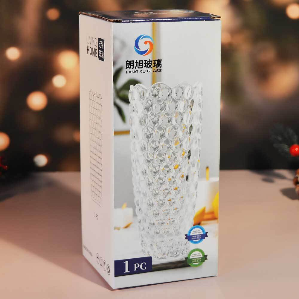 Ваза для цветов h24,5см, d12,5см, LXHP17-25-2