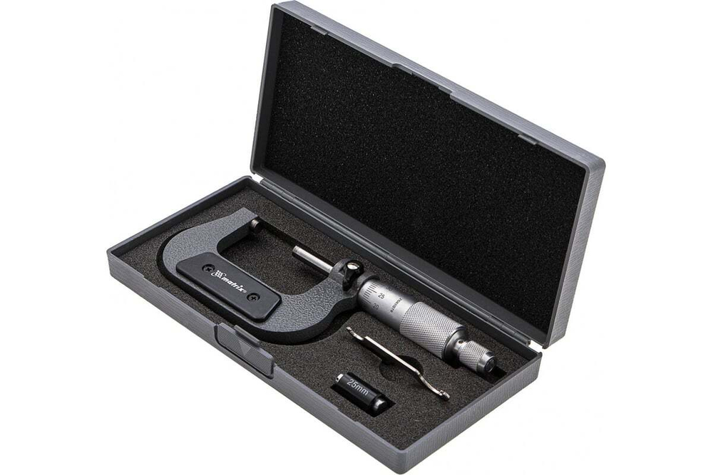 Механический микрометр 25-50 мм MATRIX 317505