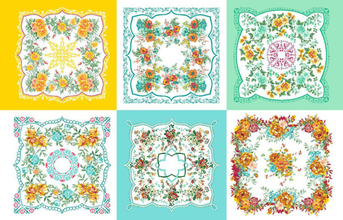 Ситец 95 см 21218-1 Цветочная поляна