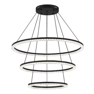 Подвесной светильник 3*130W 4000K SL1018.403.03 чёрный Euclidics ST-Luce