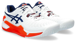 Мужские кроссовки теннисные Asics Gel-Resolution 9 - белый