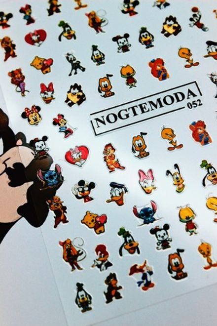 Nogtemoda Наклейки для ногтей Classic 052