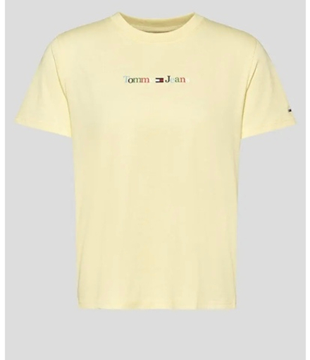 Футболка женская TOMMY JEANS REG COLOR SERIF LINEAR SS