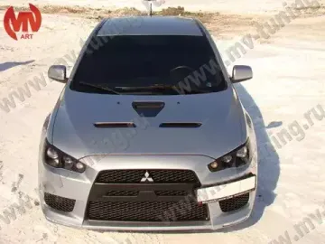 Капот EVO для Mitsubishi Lancer 10
