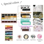 Kuretake Gansai Tambi 100 цветов