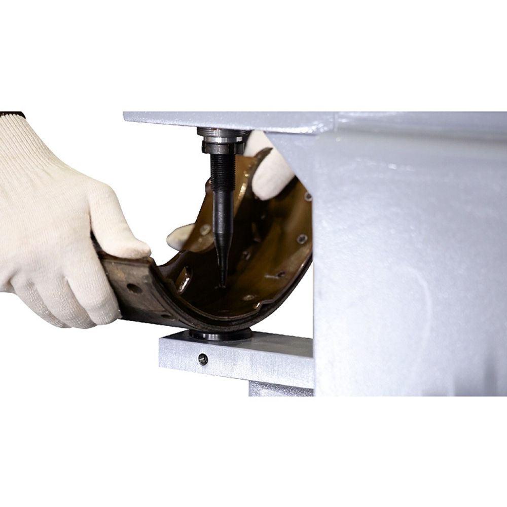 KraftWell (KRW300) Станок для наклепки накладок на тормозные колодки (пневмо)