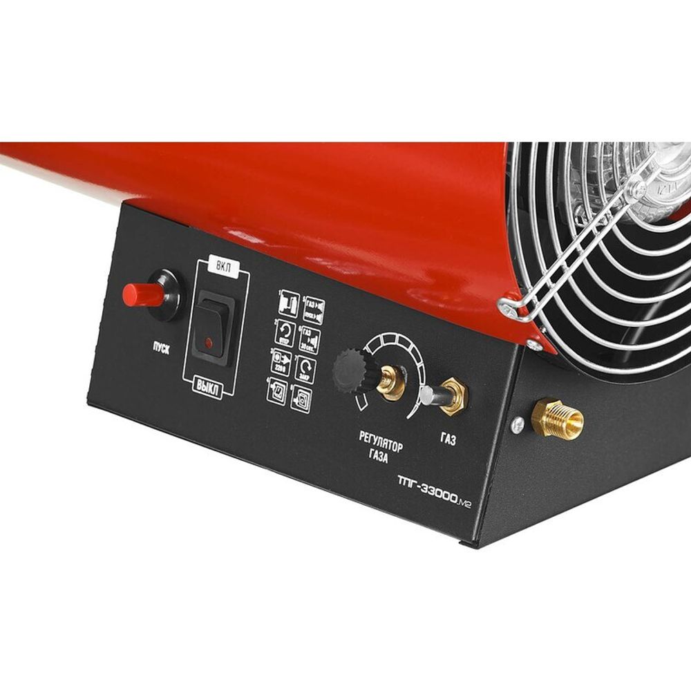 Газовая тепловая пушка Зубр ТПГ-33000_М2 - прямого нагрева / 33 кВт