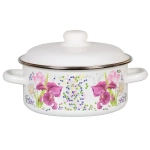 Кастрюля эмал цил 5,0л 1RB241М Мозаика