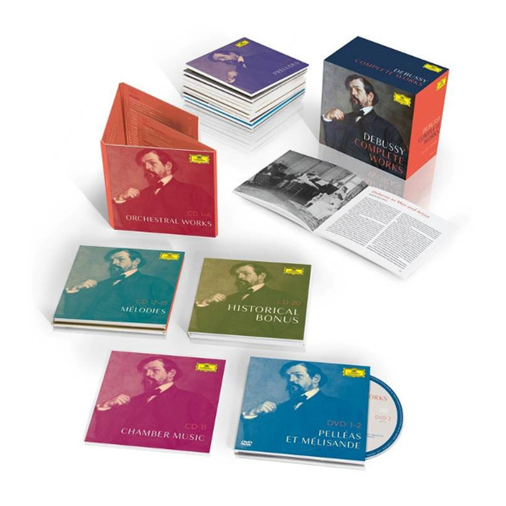 Claude Debussy / Debussy Complete Works (22CD+2DVD)