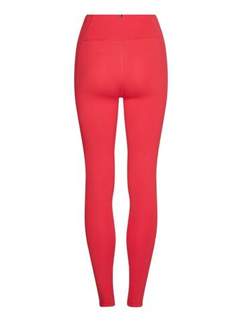 Leginsy Tommy Hilfiger RW Split Graphic Legging - Розовый